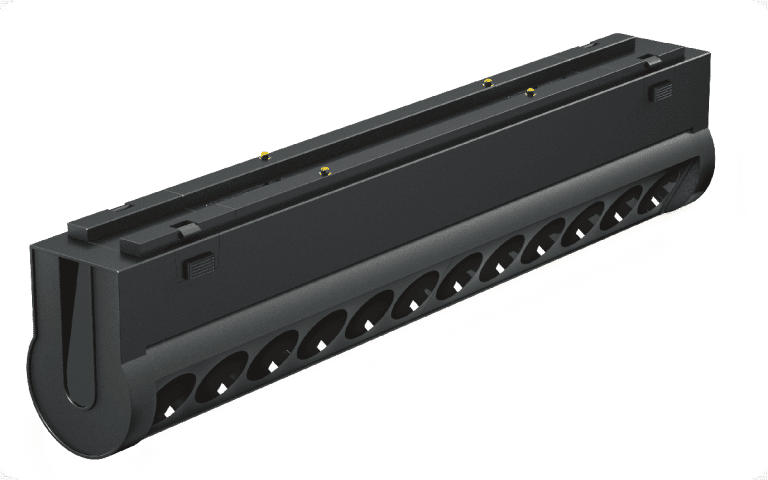 Трековый магнитный светильник iLedex Vision 4825-041-L209-12W-36DG-4000K-BK