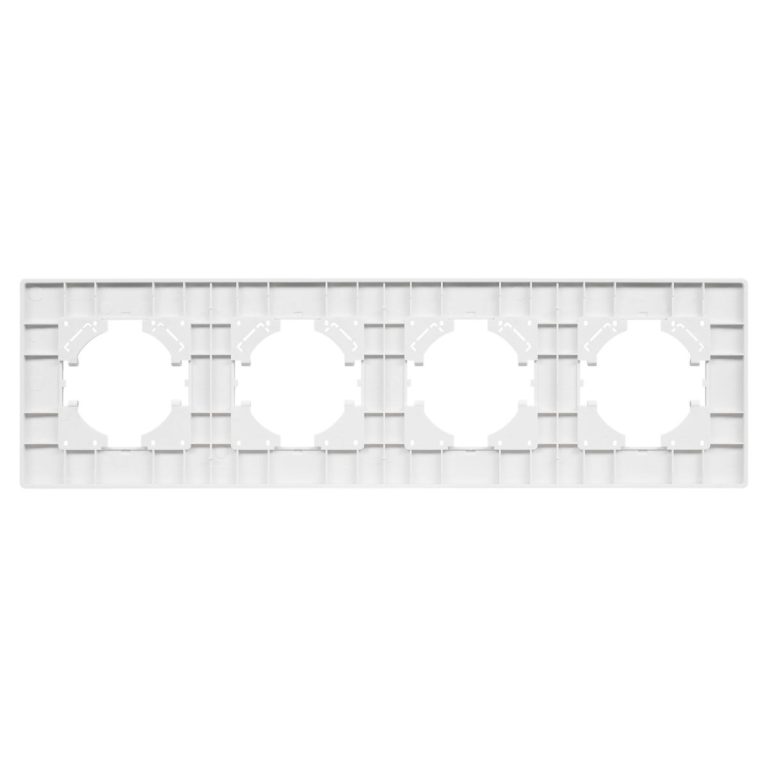 Рамка на 4 поста пластиковая Arlight FRM-PERIO-PL-4-BK 049759