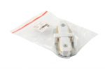 Коннектор прямой Denkirs DK Track White TR1101-WH