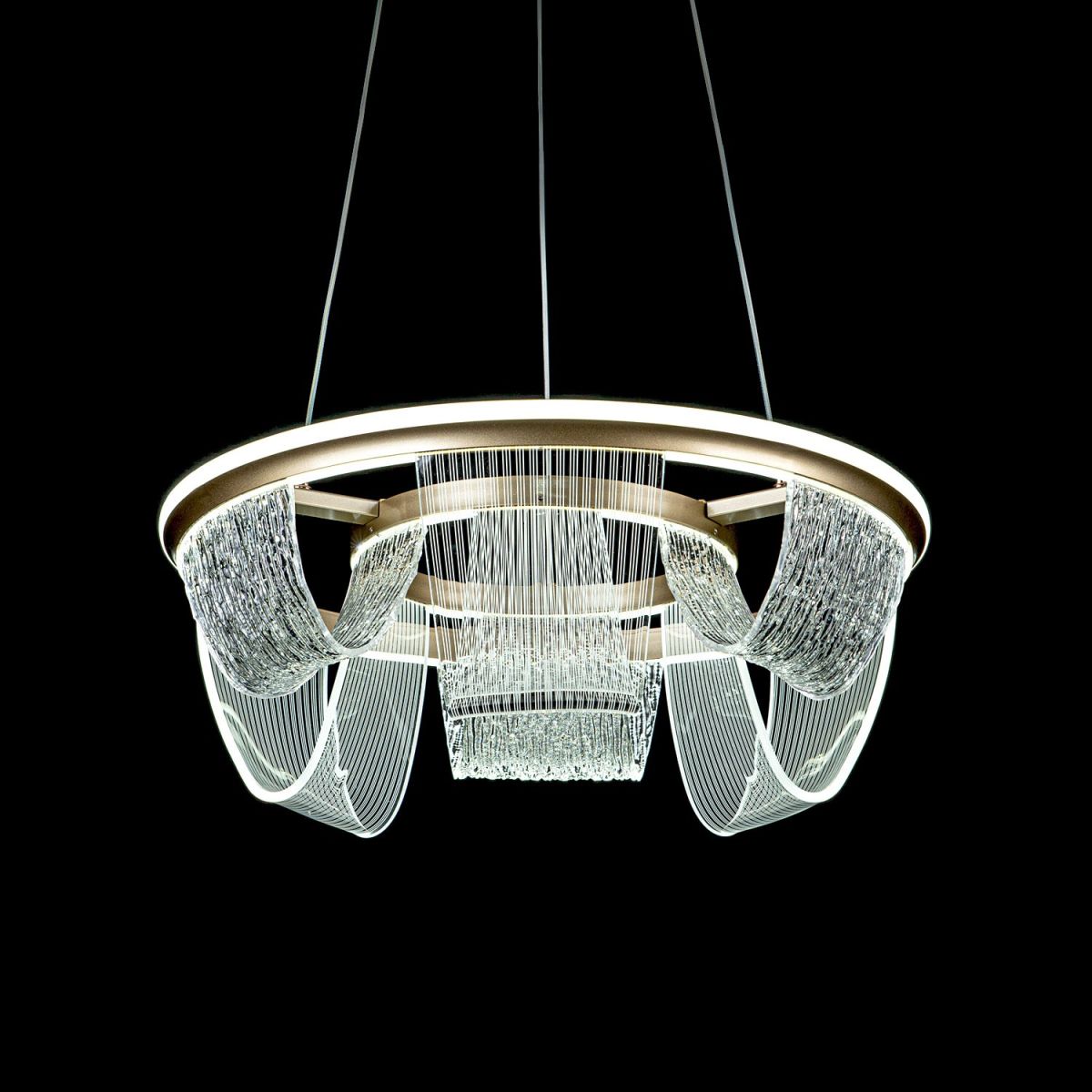 Подвесной светильник LED4U L7706-460 GD Подвесной светильник LED4U L7706-460 GD