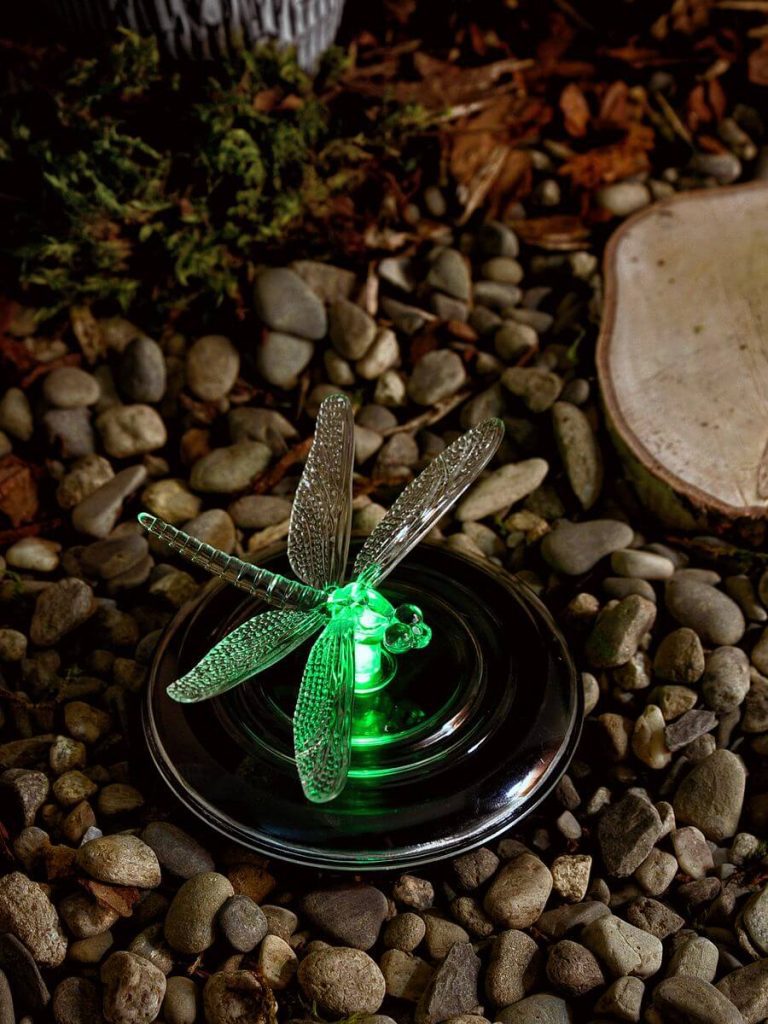 Светильник на солнечных батареях (07293) Uniel USL-S-106/PT075 Magic Dragonfly