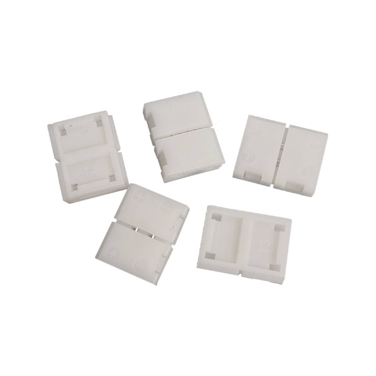 Коннектор для светодиодной ленты 5050 и 2835/120SMD Gauss (5 шт) 205204000 Коннектор для светодиодной ленты 5050 и 2835/120SMD Gauss (5 шт) 205204000