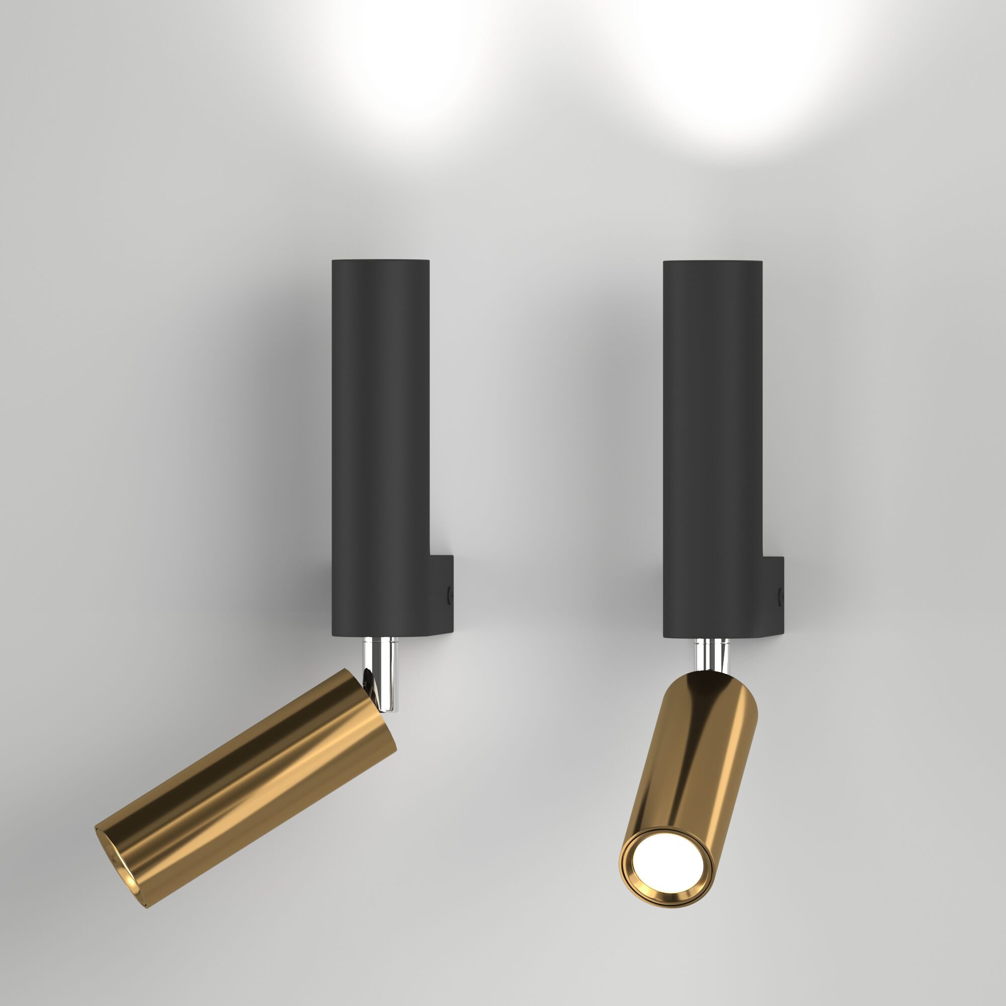 Спот Eurosvet Pitch 40020/1 LED черный/латунь a061312 Спот Eurosvet Pitch 40020/1 LED черный/латунь a061312