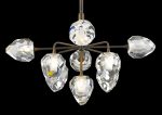 Подвесная люстра Delight Collection On the Rocks P68038L-9 gold