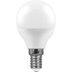 Лампа светодиодная Feron E14 7W 6400K Свеча Матовая LB-97 25477