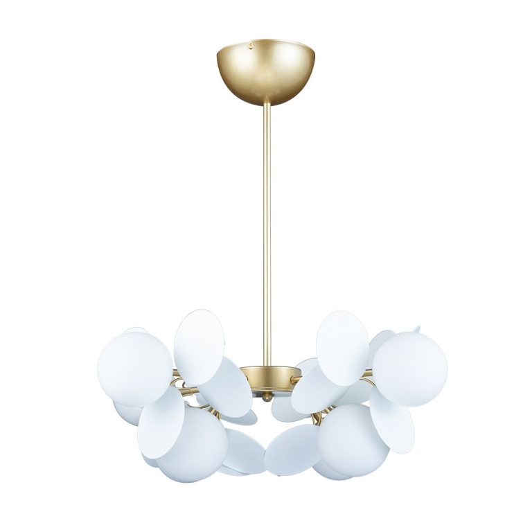Люстра на штанге Loft IT Matisse 10008/8 white