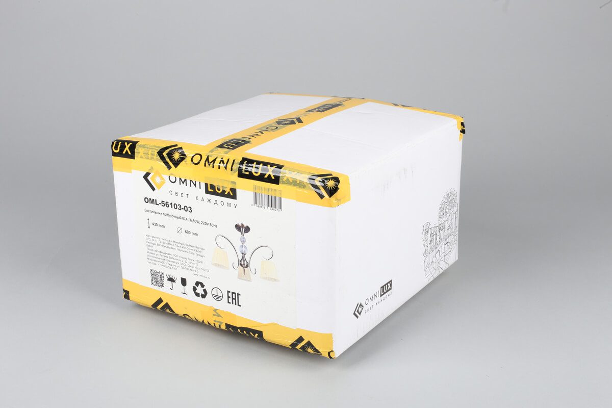 Потолочная люстра Omnilux Laveno OML-56103-03 Потолочная люстра Omnilux Laveno OML-56103-03