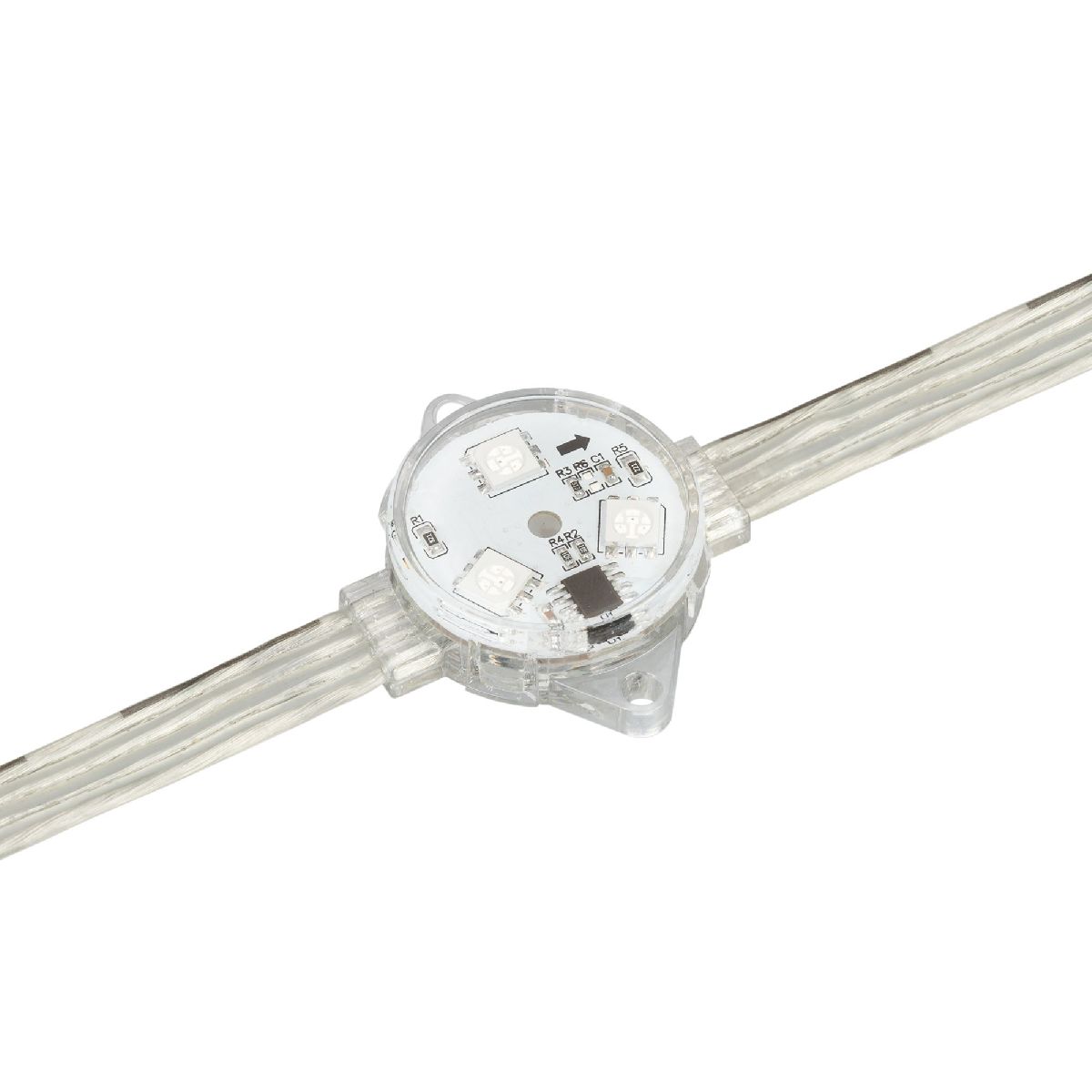 Модуль управляемый Arlight DMX-B3-D30 12V RGB (0.72W, IP68, 140 deg) 036772 Модуль управляемый Arlight DMX-B3-D30 12V RGB (0.72W, IP68, 140 deg) 036772