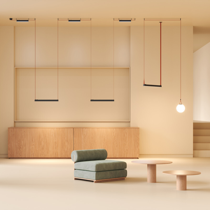 Трековый однофазный светильник Denkirs Belty linear DK5676-BK Трековый однофазный светильник Denkirs Belty linear DK5676-BK