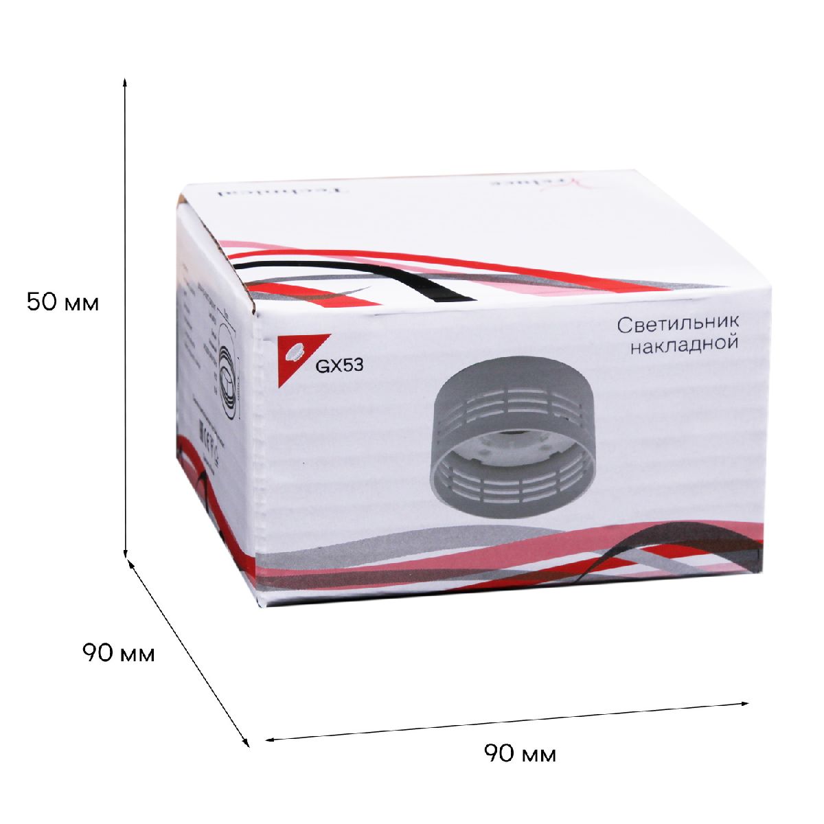Накладной светильник Reluce 53014-9.5-001CT GX53 WT Накладной светильник Reluce 53014-9.5-001CT GX53 WT