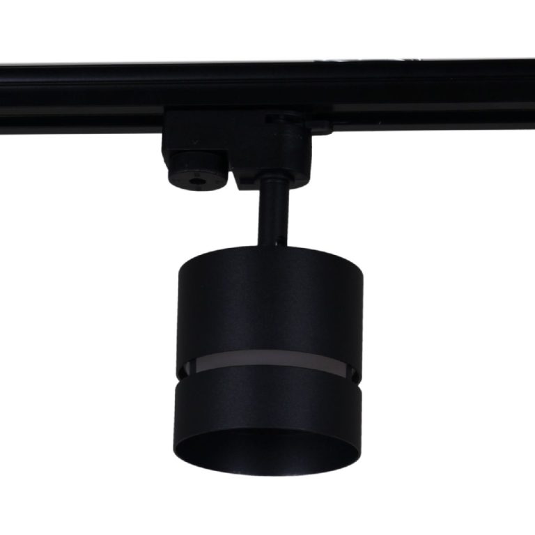 Трековый однофазный светильник Reluce 53017-9.3-001MN GX53 BK