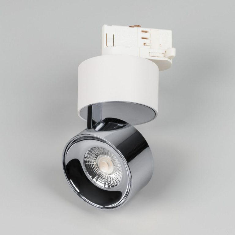 Трековый трехфазный светильник Arlight SP-PLURIO-TRACK-4TR-R77-9W Warm3000 038118