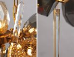 Подвесная люстра Delight Collection Britannica 8898P/AS gold/smoky