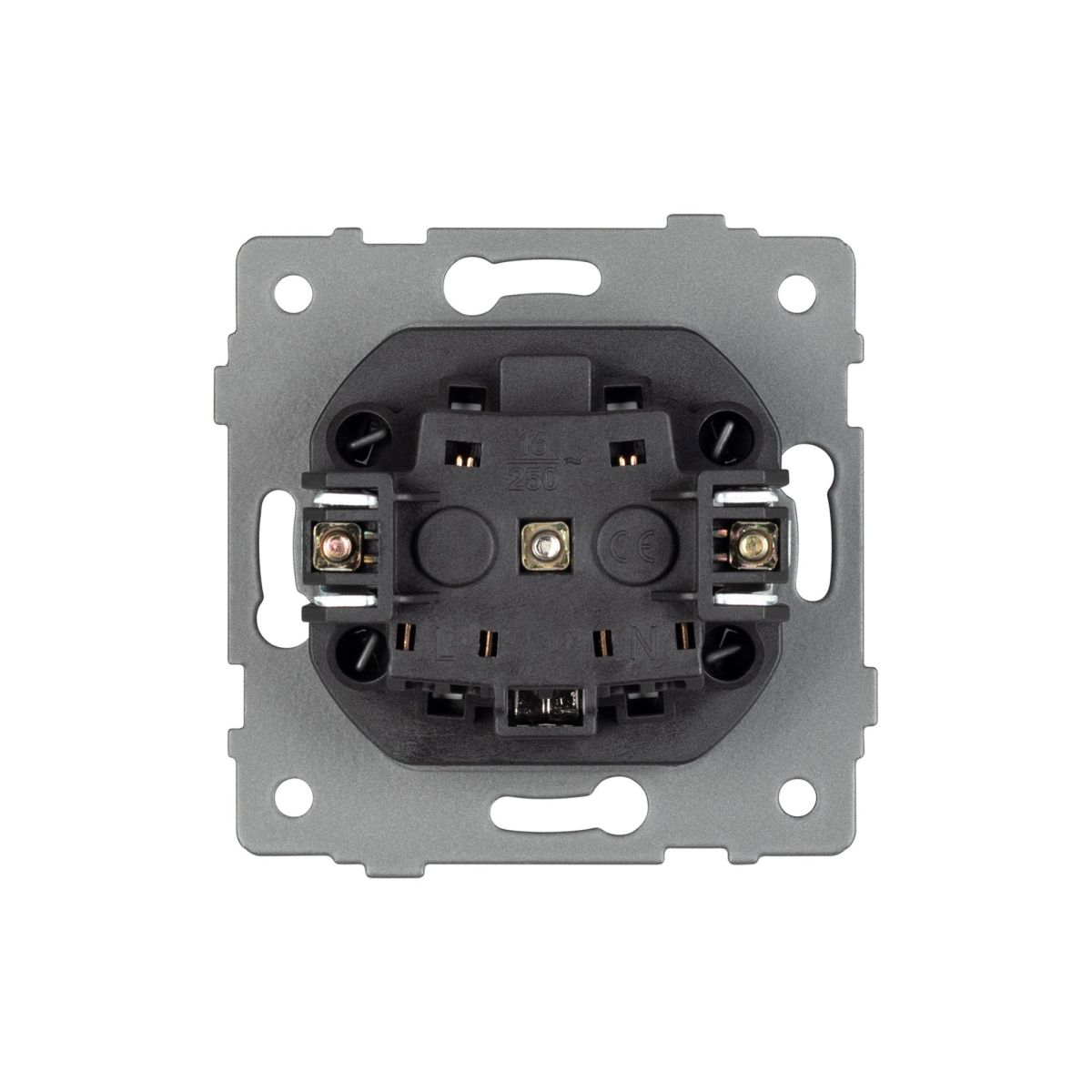 Механизм электрической розетки Arlight SCT-MEU1-PL-GR-V (250V, 16A) 049816 Механизм электрической розетки Arlight SCT-MEU1-PL-GR-V (250V, 16A) 049816