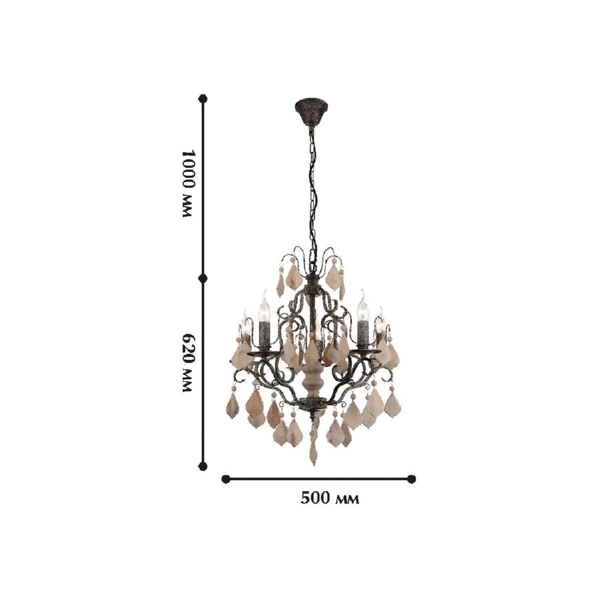 Подвесная люстра Favourite Albero 1763-5P Подвесная люстра Favourite Albero 1763-5P