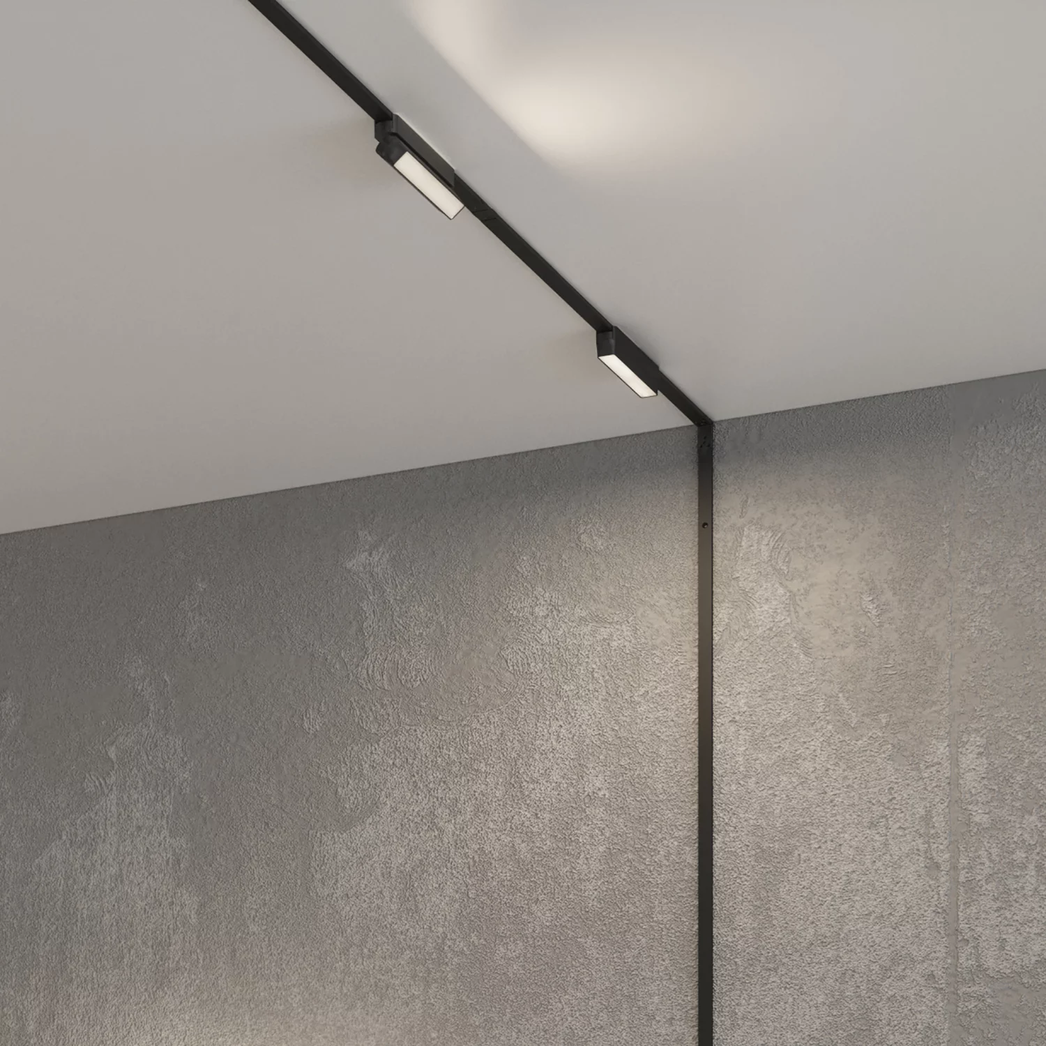 Трековый магнитный однофазный светильник Denkirs Air linear DK5360-BK Трековый магнитный однофазный светильник Denkirs Air linear DK5360-BK