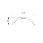 Экран Arlight SL-KANT-H10 ROUND OPAL 049167
