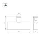 Трековый светильники Arlight ART-APRIORI-LASER-L165-8W Warm3000 047781