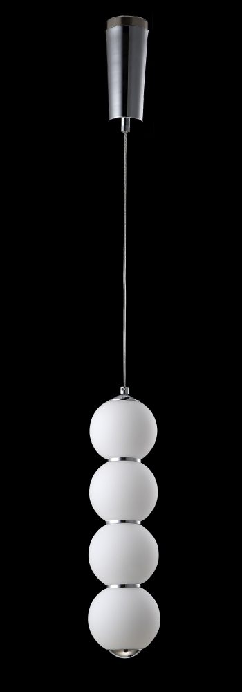 Подвесной светильник Crystal Lux Desi DESI SP4 CHROME/WHITE Подвесной светильник Crystal Lux Desi DESI SP4 CHROME/WHITE