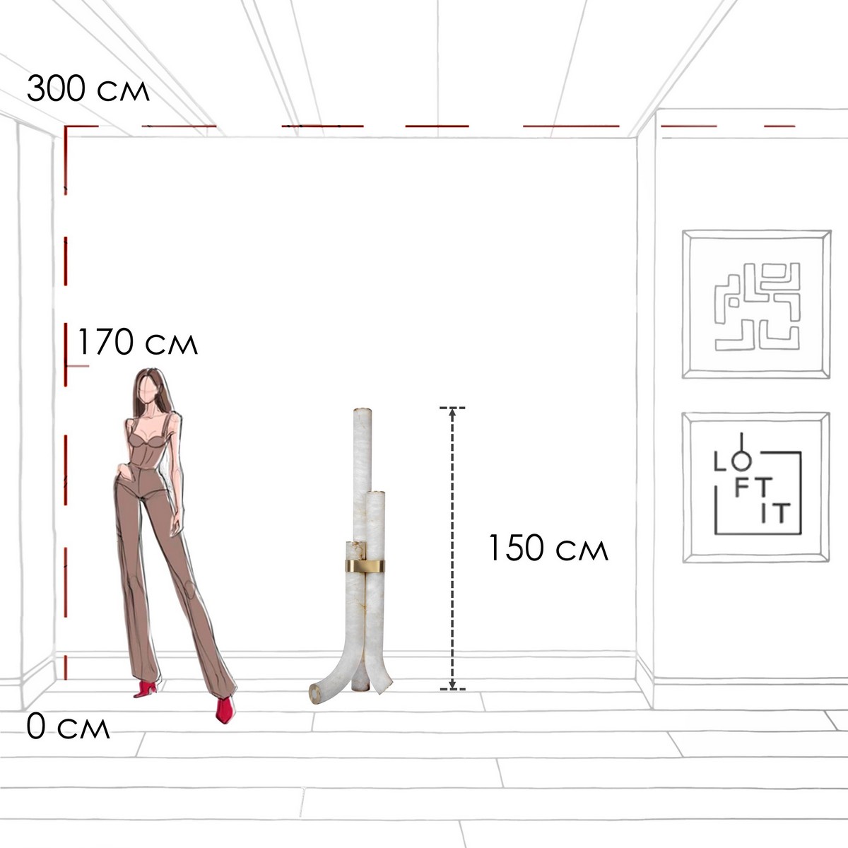 Торшер Loft IT Sumatra 10412F Торшер Loft IT Sumatra 10412F