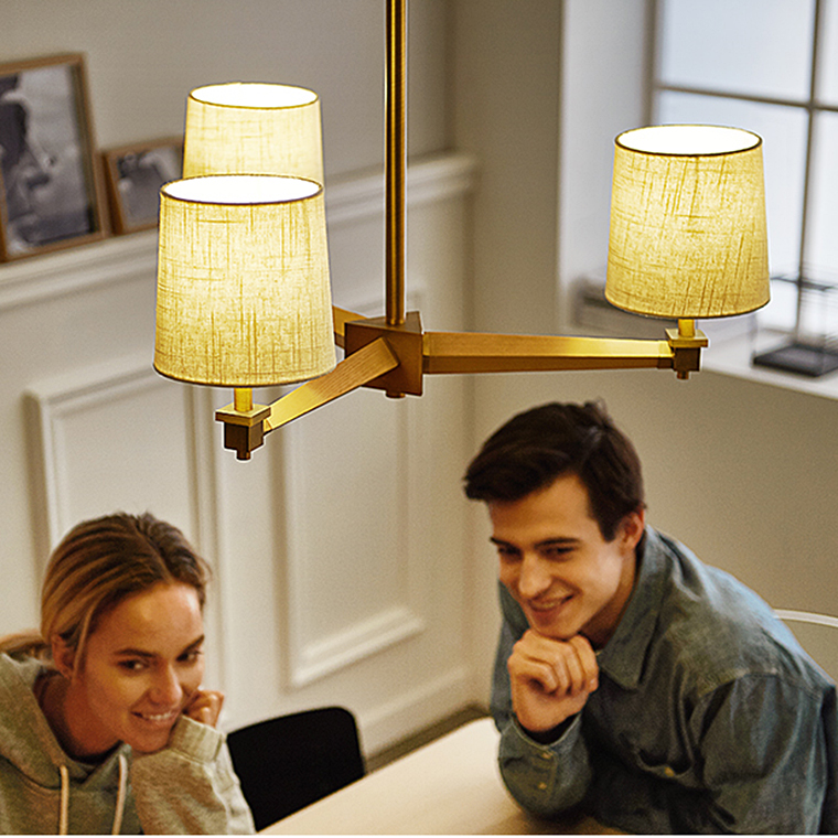Люстра на штанге ImperiumLoft Stavra Jorgenson Beige/Light Wood 203577-26 Люстра на штанге ImperiumLoft Stavra Jorgenson Beige/Light Wood 203577-26