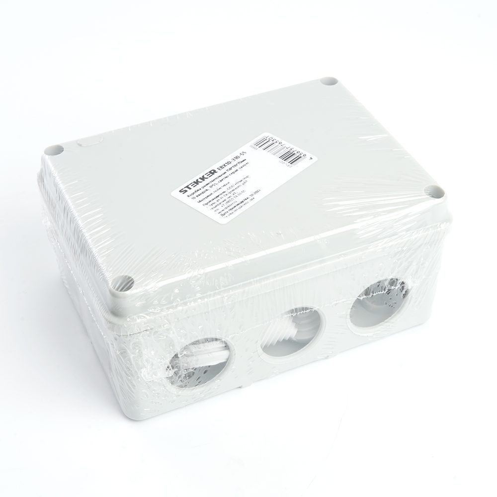 Коробка разветвительная Stekker EBX10-310-55 39999 Коробка разветвительная Stekker EBX10-310-55 39999