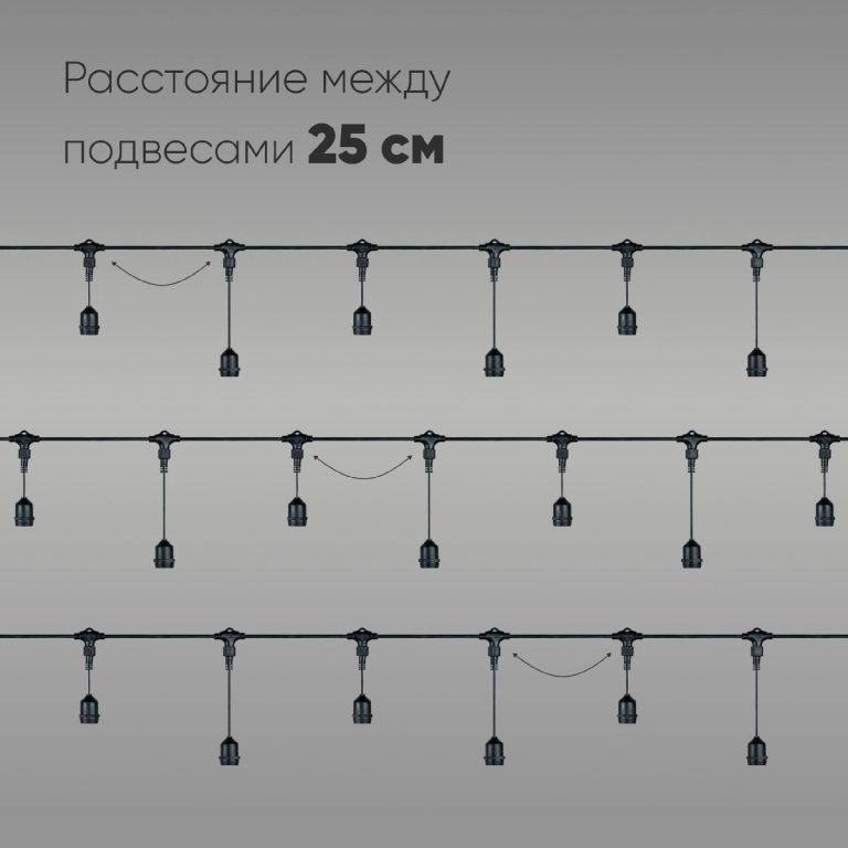 Гирлянда Белт-Лайт Laitcom (LTC) Unibelt UBL5m/20L-1