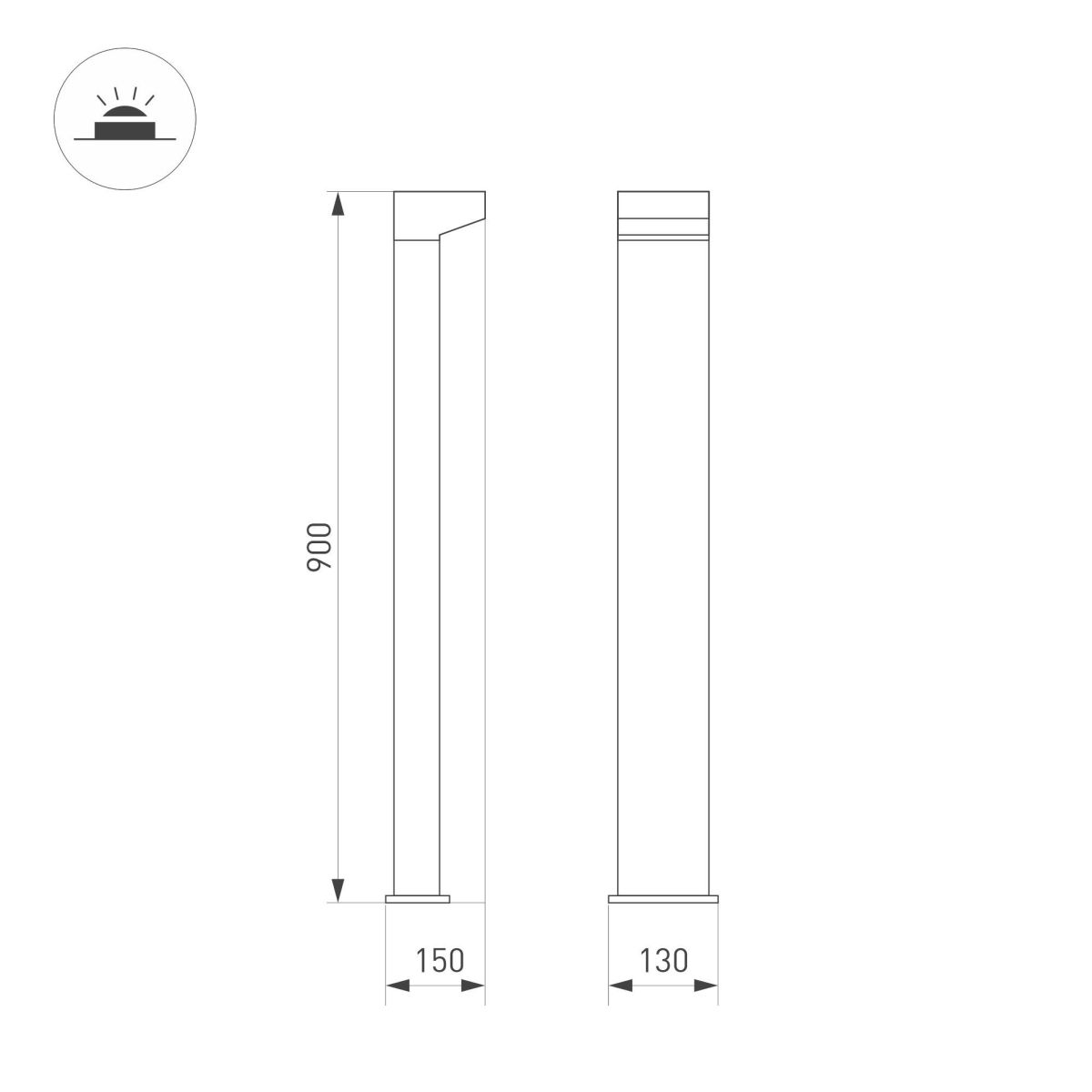 Ландшафтный светильник Arlight LGD-JASMUS-BOLL-H900-12W Warm3000 (BK, 93 deg, 230V) 050732 Ландшафтный светильник Arlight LGD-JASMUS-BOLL-H900-12W Warm3000 (BK, 93 deg, 230V) 050732