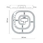 Светодиодный модуль Novotech Klark LED 90W 3000/4200/6300K 357770