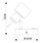 Спот Arte Lamp ALMACH A1906AP-1WH