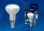 Лампа светодиодная рефлекторная (UL-00001492) Uniel E14 6W 4000K матовая LED-R50-6W/NW/E14/FR PLS02WH