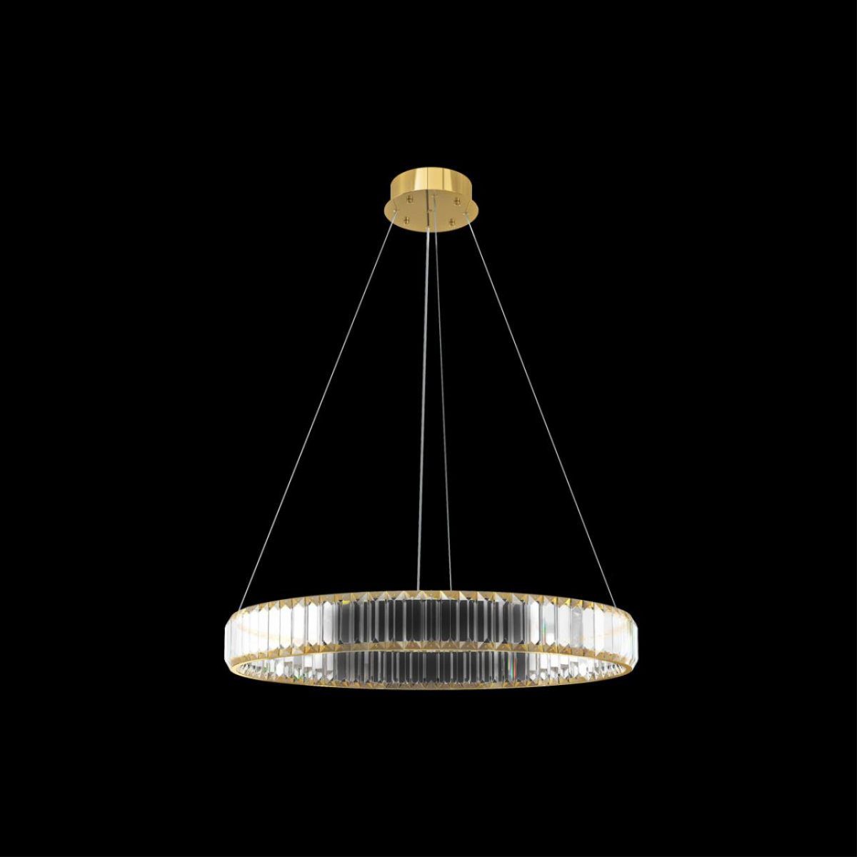 Подвесной светильник Loft IT Crystal ring 10135/600 Gold Подвесной светильник Loft IT Crystal ring 10135/600 Gold