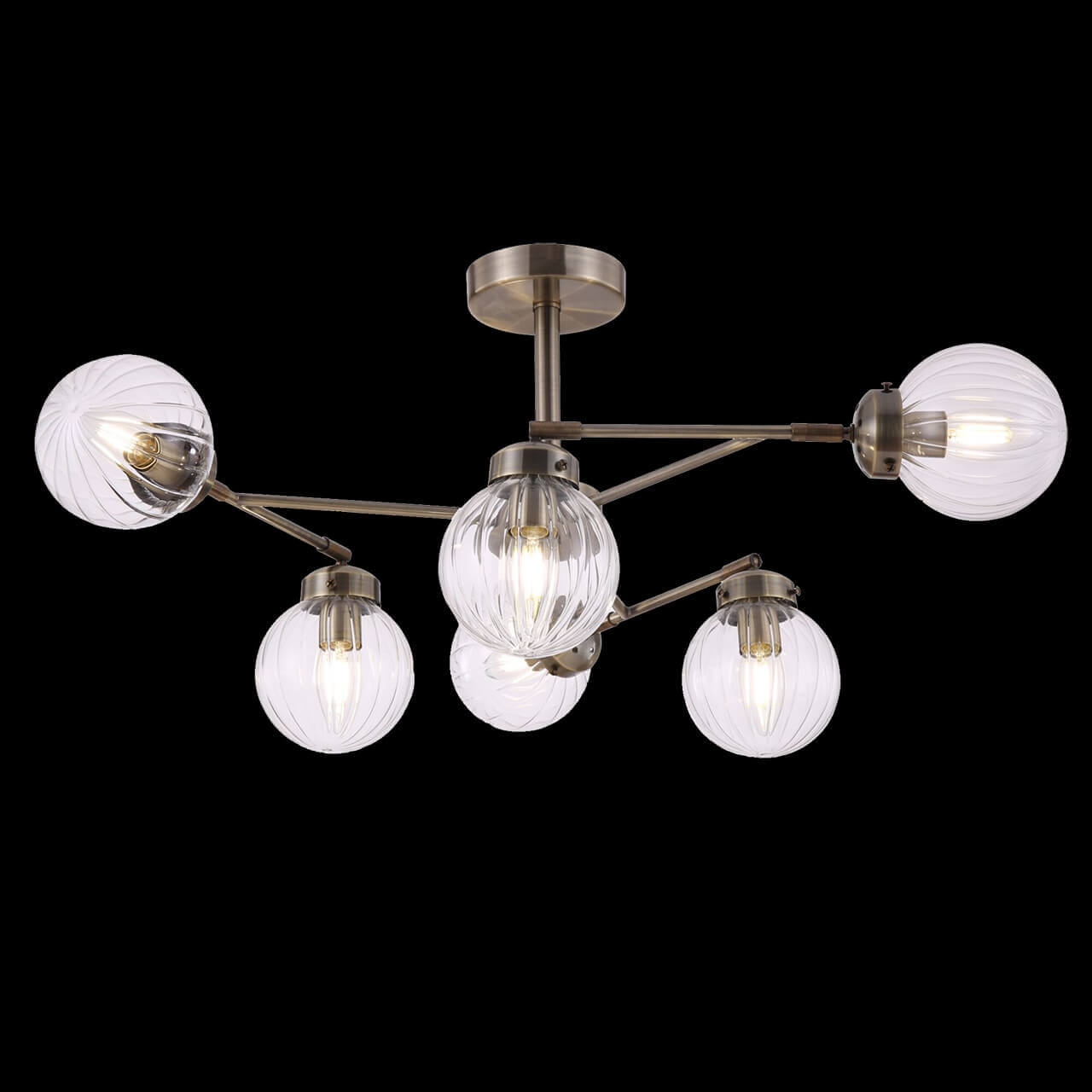 Люстра на штанге Freya Daisy FR5041PL-06BS Люстра на штанге Freya Daisy FR5041PL-06BS