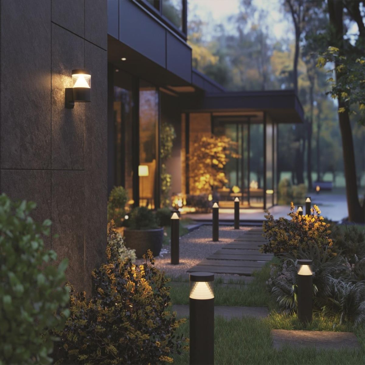 Уличный настенный светильник Odeon Light Nature Hulk 7140/20WL Уличный настенный светильник Odeon Light Nature Hulk 7140/20WL