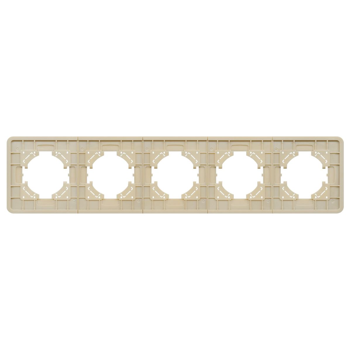 Рамка на 5 постов стеклянная Arlight FRM-OMALI-SFGS-5-GD 049723 Рамка на 5 постов стеклянная Arlight FRM-OMALI-SFGS-5-GD 049723