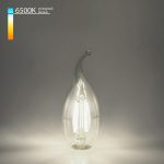 Филаментная светодиодная лампа Elektrostandard Свеча на ветру E14 9W 6500K 4690389175312
