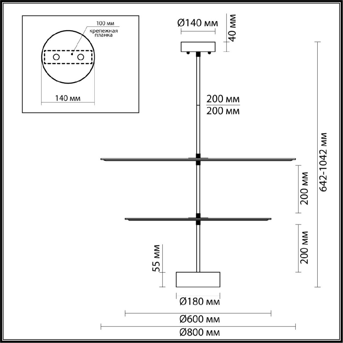 Подвесной светильник Odeon Light Felt 7035/20CA Подвесной светильник Odeon Light Felt 7035/20CA