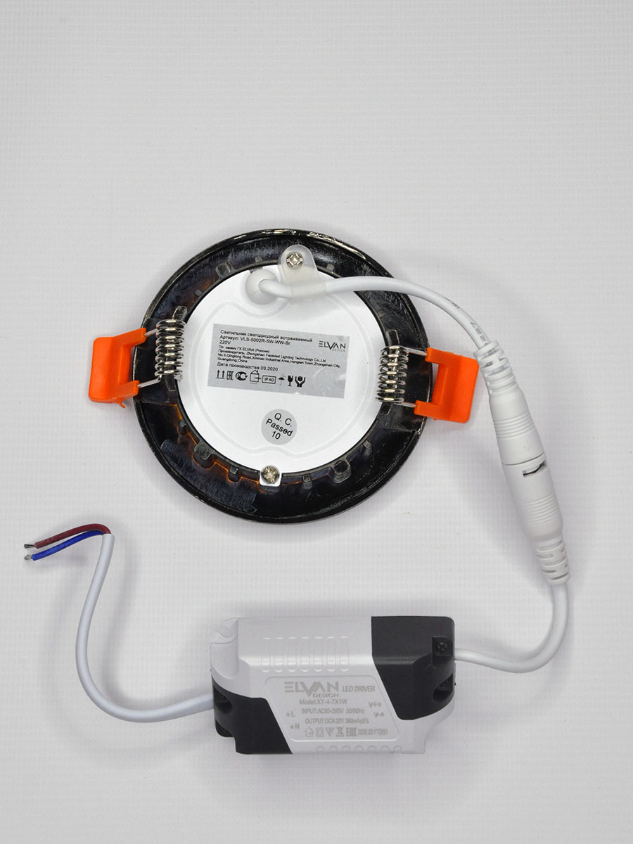 Встраиваемый светильник Elvan VLS-5002-5W-WW-Br Встраиваемый светильник Elvan VLS-5002-5W-WW-Br