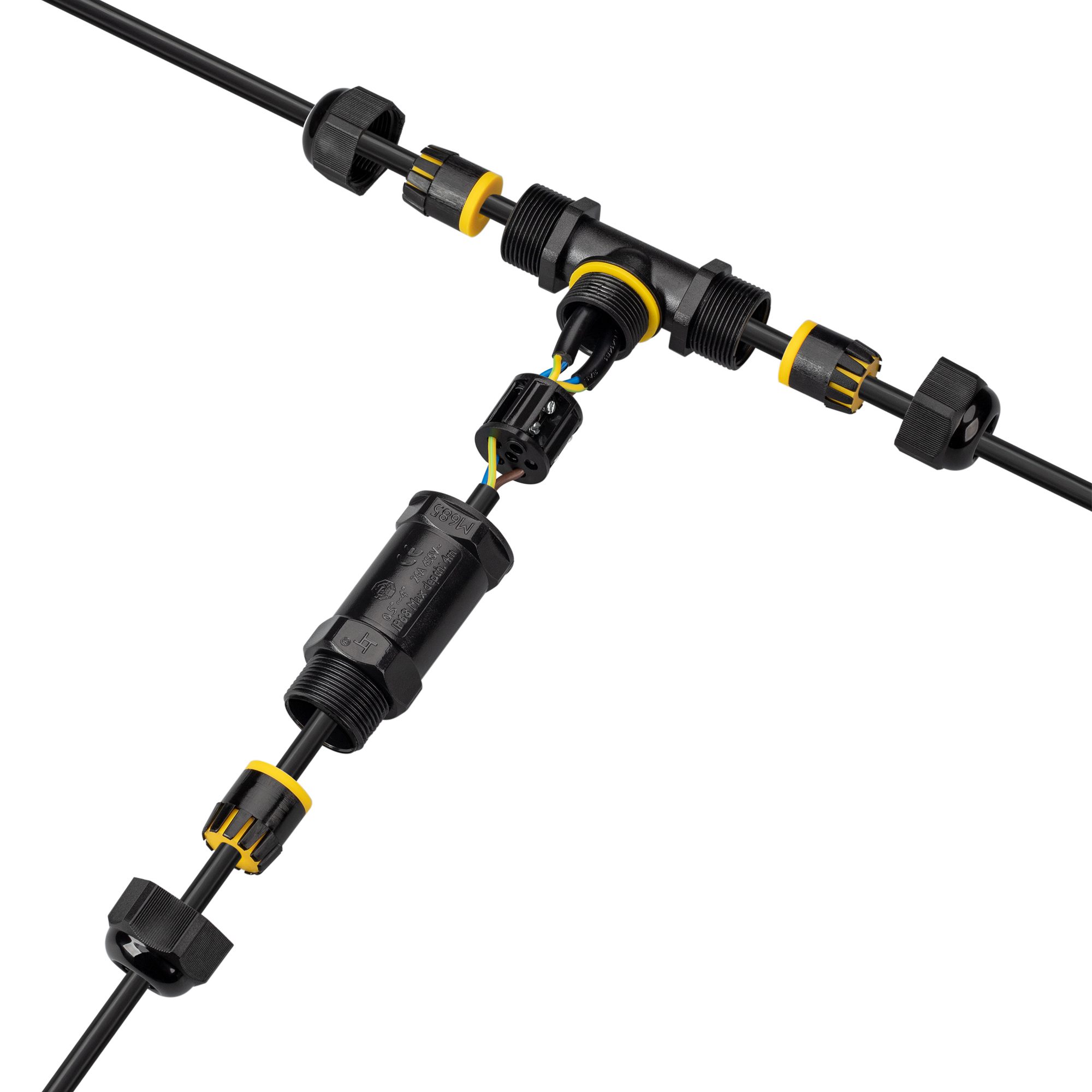 Коннектор Arlight NEO-GERM-5pin-T-WTW (4-8mm) 030760 Коннектор Arlight NEO-GERM-5pin-T-WTW (4-8mm) 030760