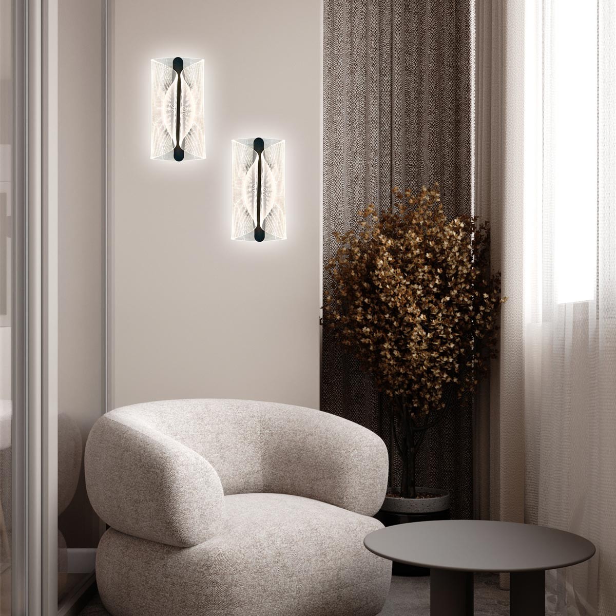 Настенный светильник LED4U L6346-01 GR Настенный светильник LED4U L6346-01 GR