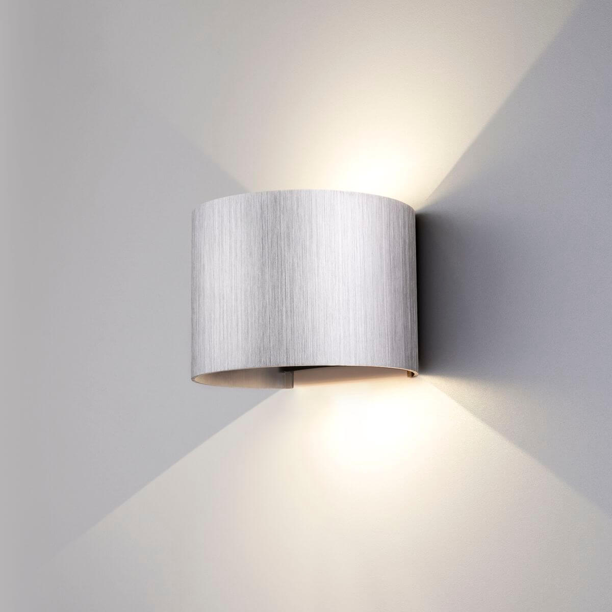 Уличный настенный светодиодный светильник Elektrostandard 1518 Techno LED BLADE алюминий 4690389154317 Уличный настенный светодиодный светильник Elektrostandard 1518 Techno LED BLADE алюминий 4690389154317