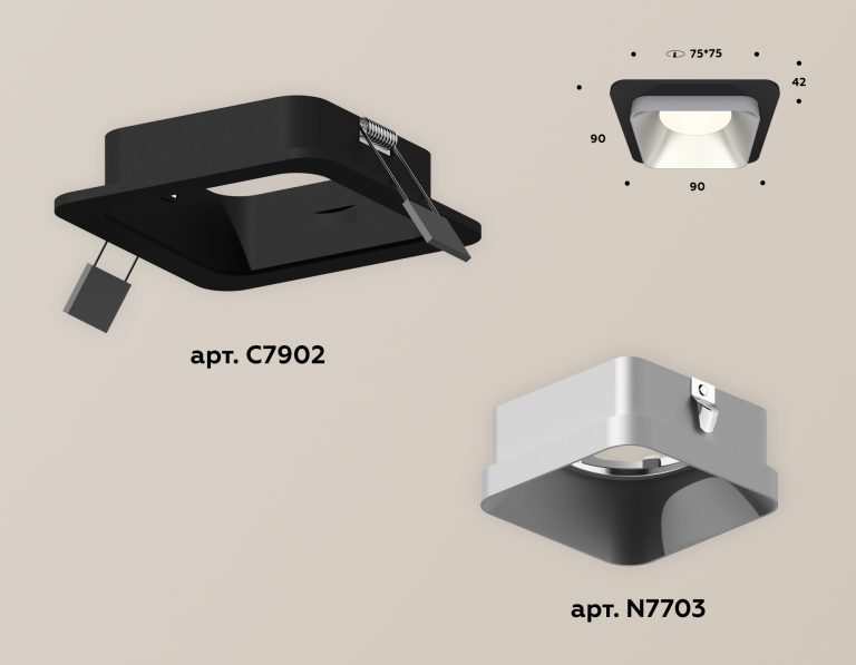 Встраиваемый светильник Ambrella Light Techno XC7902003 (C7902, N7703)