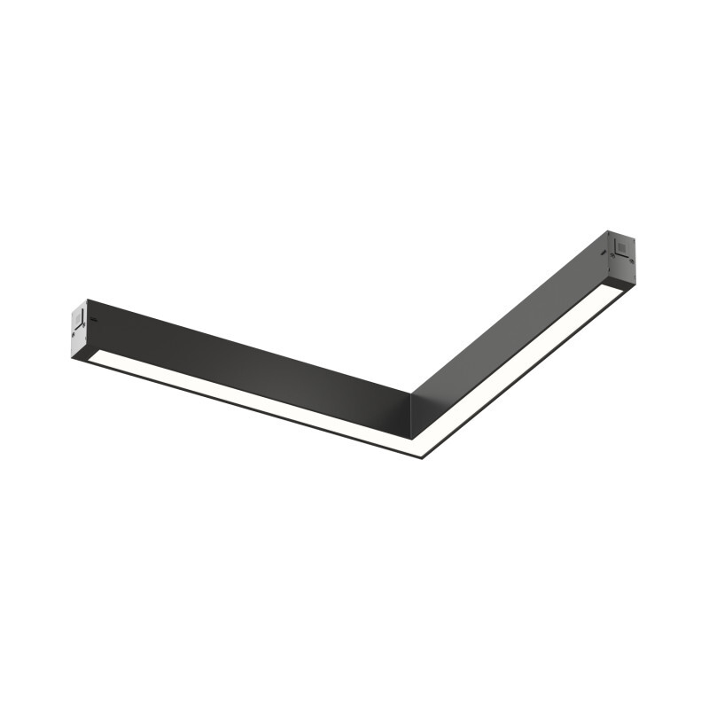 Трековый однофазный светильник Denkirs Simple Linear DK8214-BK Трековый однофазный светильник Denkirs Simple Linear DK8214-BK