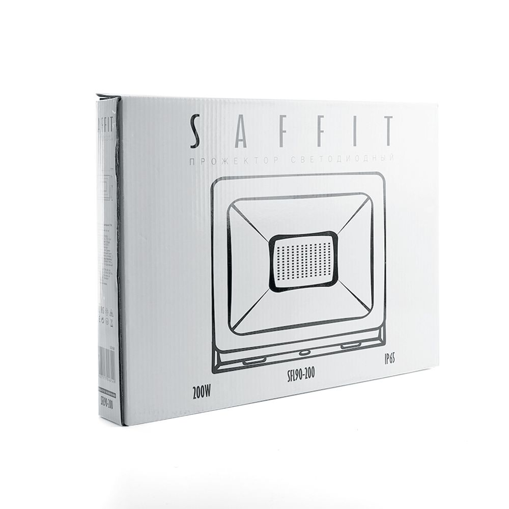 Светодиодный прожектор Saffit SFL90-200 IP65 200W 6400K 55168 Светодиодный прожектор Saffit SFL90-200 IP65 200W 6400K 55168