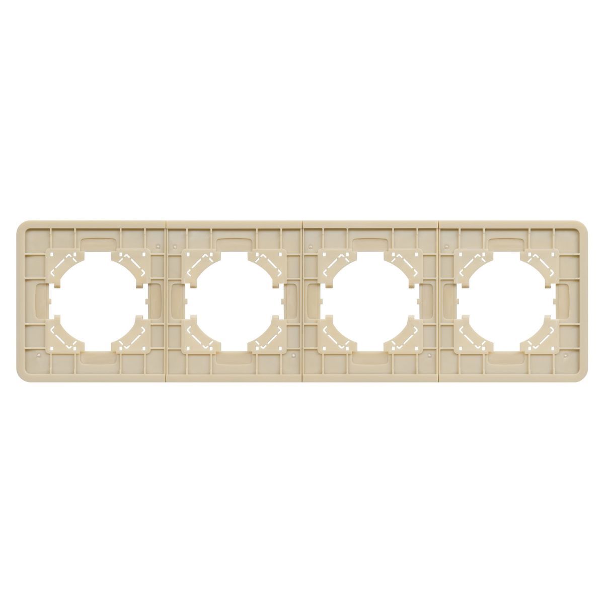 Рамка на 4 поста алюминиевая Arlight FRM-AKIRY-AL-4-GD 049733 Рамка на 4 поста алюминиевая Arlight FRM-AKIRY-AL-4-GD 049733