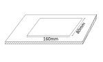 Встраиваемый светильник Crystal Lux CLT 001С2 WH