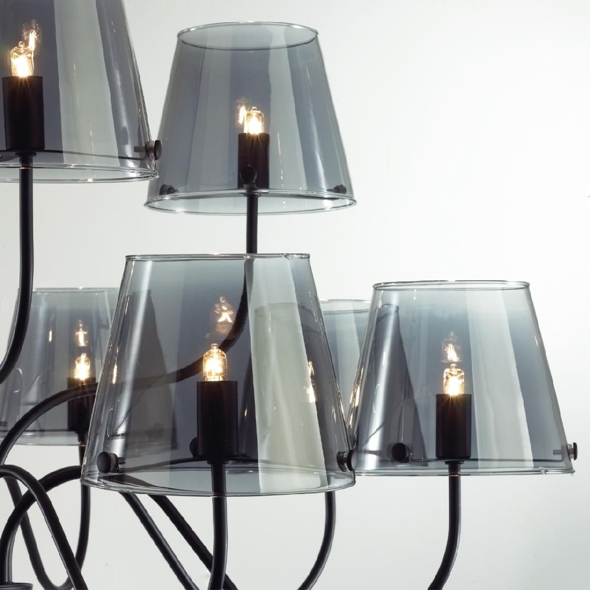 Люстра на штанге Lumion Smoky 6570/12C Люстра на штанге Lumion Smoky 6570/12C