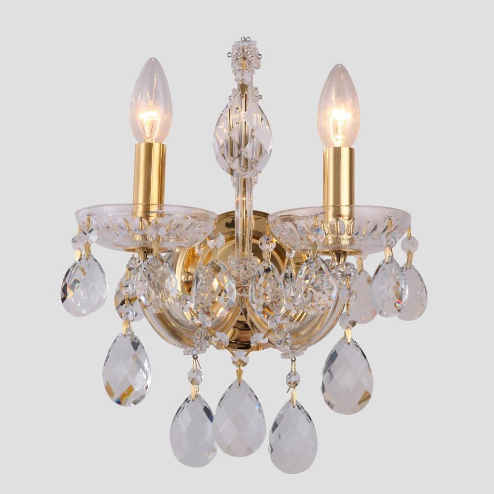 Бра Crystal Lux Isabel AP2 Gold/Transparent Бра Crystal Lux Isabel AP2 Gold/Transparent