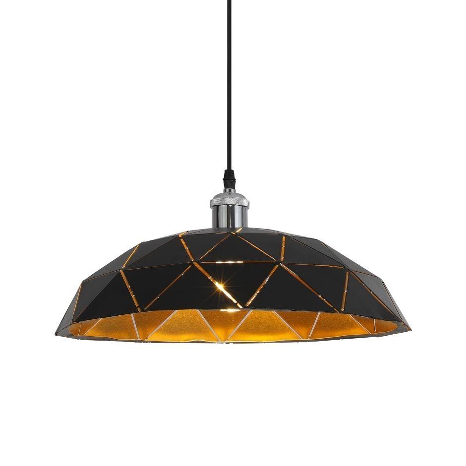 Подвесной светильник Lumina Deco Grosetto LDP 8039-400 BK+CHR Подвесной светильник Lumina Deco Grosetto LDP 8039-400 BK+CHR