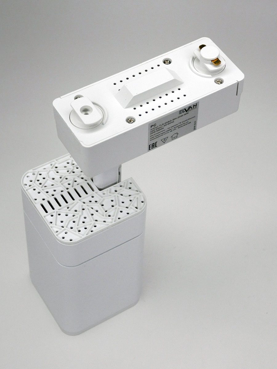 Трековый светильник Elvan ST-05SQ-20W-NH-Wh Трековый светильник Elvan ST-05SQ-20W-NH-Wh